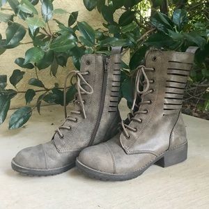 Gray Boots